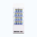 Countertop Fridge - 78L - 1  Door - Flat Glass - LED - White - CT0080G4LW-NR