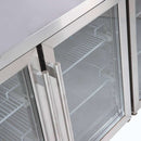 Under Bench Display Fridge - 553L - 4 Doors - Glass - Hinged Door - LED - UBC2230GD
