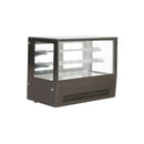 Squared Bench Top Food Showcase Fridge - 140 Litre - 900mm