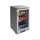 SC148SG single door Stainless Steel Bar Cooler