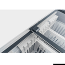 Thermaster 586L Chest Freezer with Flat Glass Sliding Lids - WD586G