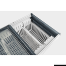 Thermaster 586L Chest Freezer with Flat Glass Sliding Lids - WD586G