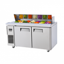 Skipio SHR15-2 Salad Side Prep Table with Hood Lid - cafeappliance.com.au