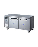 Dual Temperature Underbench Three Door 1500mm Wide 1