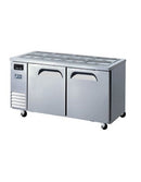 Open Air Salad Table Two Door 1500mm Wide 336L 1