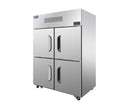 Top Mount Upright Fridge four split Door 1034L 1