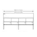 Gas Fish and Chips Fryer Four Fryer - WFS-4/18