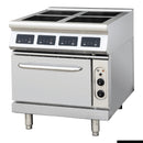 ElectMax induction 4 Burner Cooker with convection oven - IC9-4B