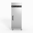 650L Single Door Upright Freezer Stainless Steel