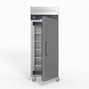 650L Single Door Fridge Stainless Steel