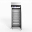 650L Single Door Fridge Stainless Steel