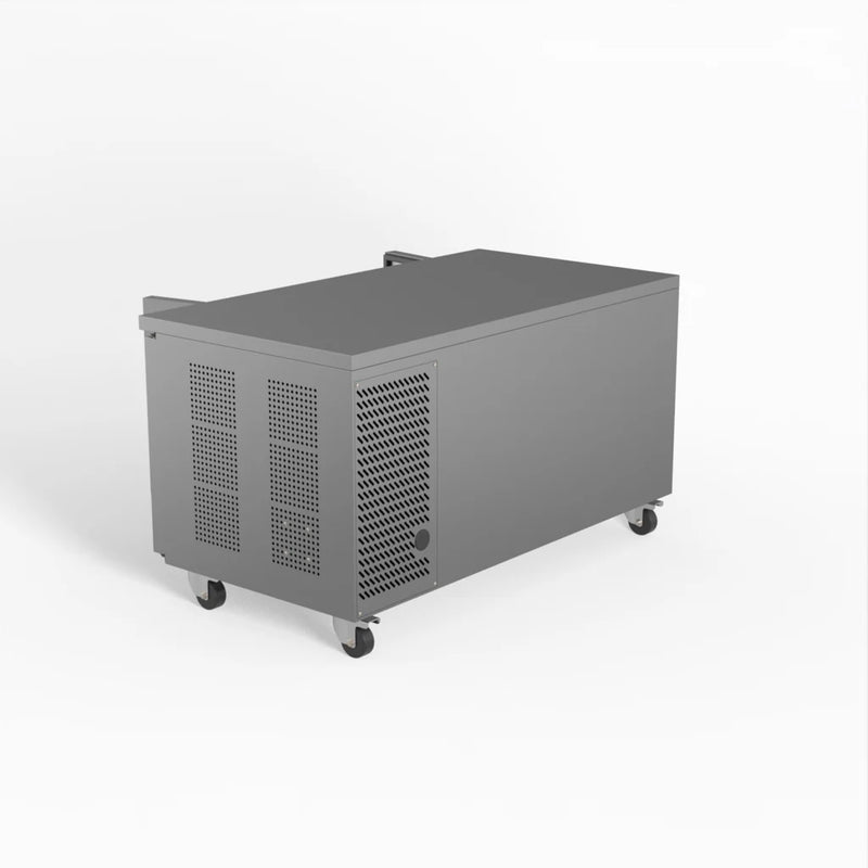 Commercial Two Door Worktop / Under Bench Fridge 800mm Depth