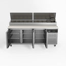 3 Door Saladette With 1/3 Gn Trays X 10