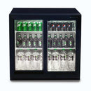 Bromic Back Bar Fridge Sliding Doors 190 Litre - BB0200GDS-NR