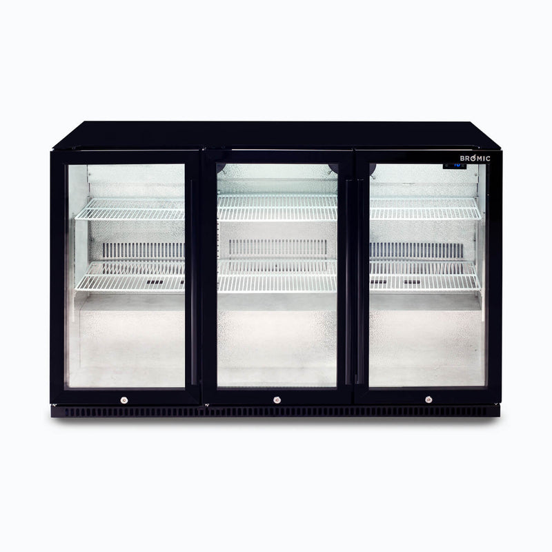 Bromic Three Door Back Bar Fridge 307 Litre - BB0330GD-NR
