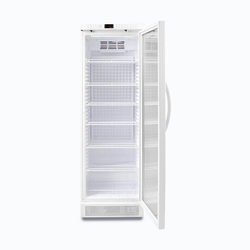 MediFridge Vaccine Fridge - 374L - 1 Glass Door - White - MED0374GD-NR