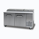 Pizza Prep Fridge - 2  Door - 1702mm - 9 Pans - PP1700