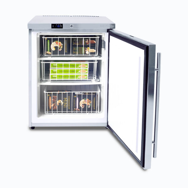 Under Bench Storage Freezer - 115L - 1 Door - Stainless Steel - UBF0140SD-NR