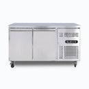 Under Bench Storage Freezer - 282L 2 Doors - Stainless Steel - UBF1360SD-NR