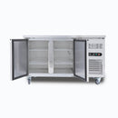 Under Bench Storage Freezer - 282L 2 Doors - Stainless Steel - UBF1360SD-NR