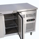 Under Bench Storage Freezer - 282L 2 Doors - Stainless Steel - UBF1360SD-NR