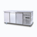 Under Bench Storage Freezer - 417L - 3 Doors - Stainless Steel - UBF1795SD-NR
