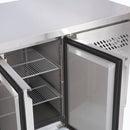 Under Bench Storage Freezer - 417L - 3 Doors - Stainless Steel - UBF1795SD-NR