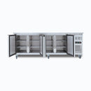 Under Bench Storage Freezer - 553L - 4 Doors - Stainless Steel - UBF2230SD-NR