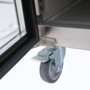 Under Bench Display Fridge - 282L - 2 Doors - Glass - Hinged Door - UBC1360GD-NR