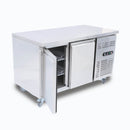 Under Bench Storage Fridge - 282L - 2 Doors - LED - Stainless Steel - UBC1360SD-NR
