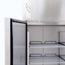 Upright Storage Fridge - 1300L - Gastronom - 2 Door - Stainless Steel - UC1300SD-NR