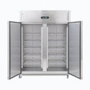 Upright Storage Fridge - 1300L - Gastronom - 2 Door - Stainless Steel - UC1300SD-NR