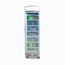 Upright Display Freezer – 300L – 1 Door – Flat Glass – Lightbox UF0374LS-NR