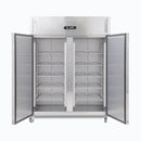 Upright Storage Freezer - 1300L - Gastronom - 2 Door - Stainless Steel - UF1300SDF-NR