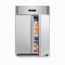 Upright Storage Freezer - 1300L - Gastronom - 2 Door - Stainless Steel - UF1300SDF-NR