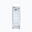 Upright Display Fridge - 444L - 1 Door - Flat Glass - LED - Lightbox - GD0500LF