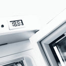 Upright Display Fridge - 215L - Flat Glass - LED - Silver - GM0220-NR