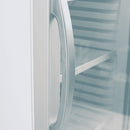 Upright Display Fridge - 215L - Flat Glass - LED - Silver - GM0220-NR