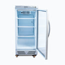 Upright Display Fridge - 215L - Flat Glass - LED - Silver - GM0220-NR