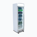 Upright Display Fridge – 372L – 1 Door – Flat Glass – Lightbox