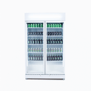 Upright Display Fridge – 885L – 2 Doors – Flat Glass – White - GM0900LWECO
