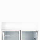 Upright Display Fridge – 885L – 2 Doors – Flat Glass – White - GM0900LWECO