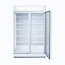 Upright Display Fridge – 885L – 2 Doors – Flat Glass – White - GM0900LWECO