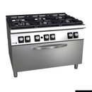 Fagor 900 Series Gas 6 Burner with Gas Oven - C-G961OPH
