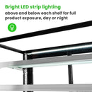 Bonvue Elite Cold Displays with 2 shelves - CL1200-2S