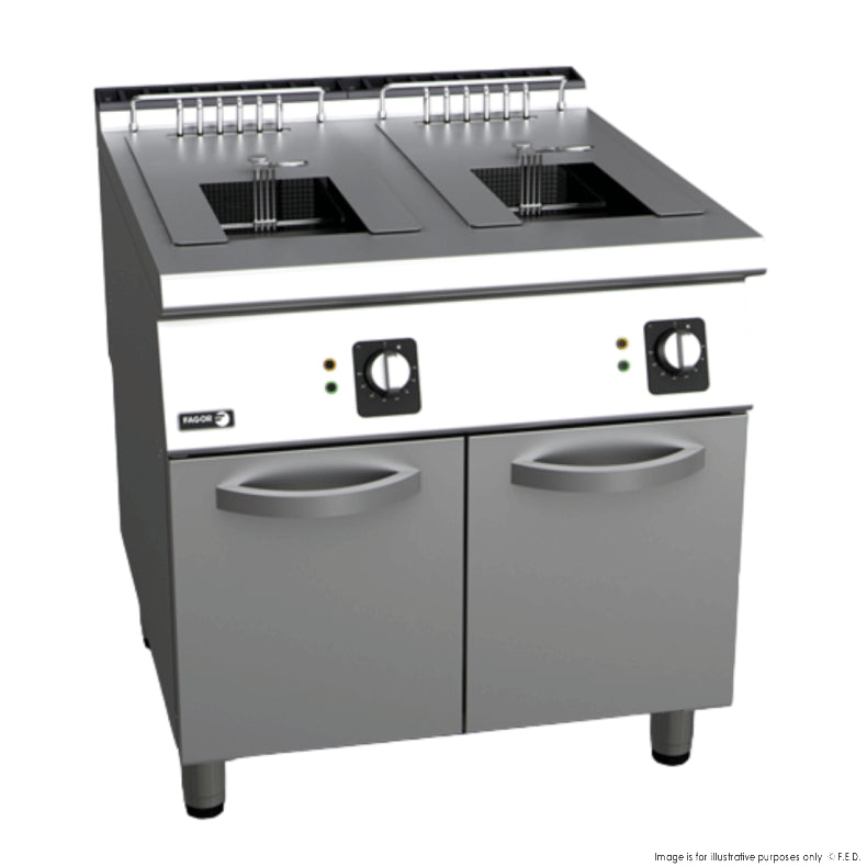 Fagor Kore 900 Electric Fryer with 2x15L Tank and 2 Baskets F-E9215