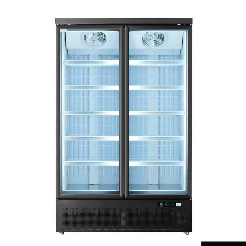 Double Door Supermarket Freezer - LG-1000BGBMF