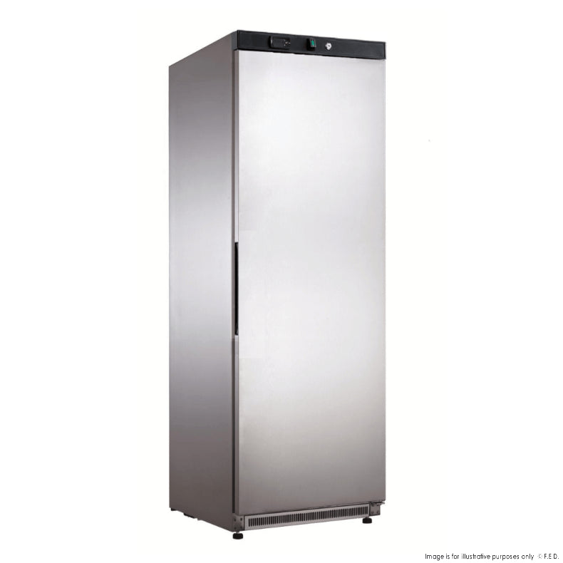 Fed-X Stainless Steel Upright Static Fridge XR400SS