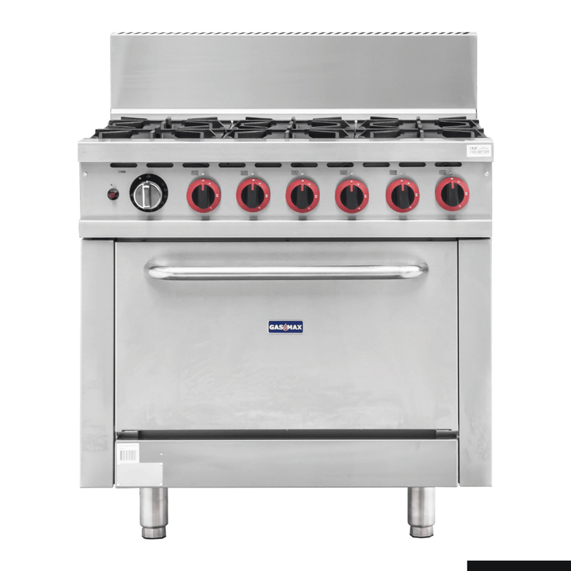 GBS6TS Gasmax 6 Burner With Oven Flame Failure