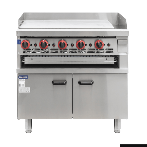 GGS-36LPG Gas Griddle and Gas Toaster with Cabinet